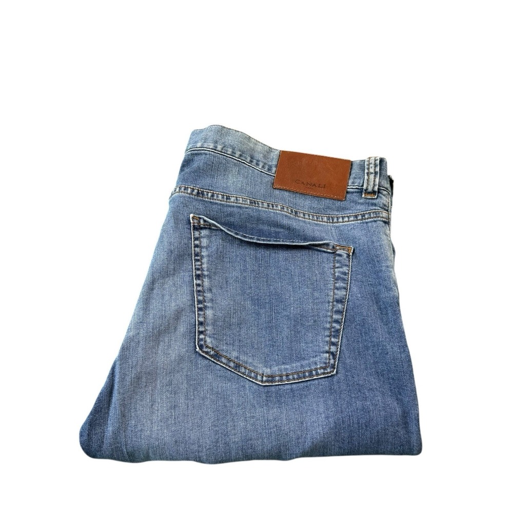 Canali 1924 Current Stretch Denim Men's Jeans Size 40x27